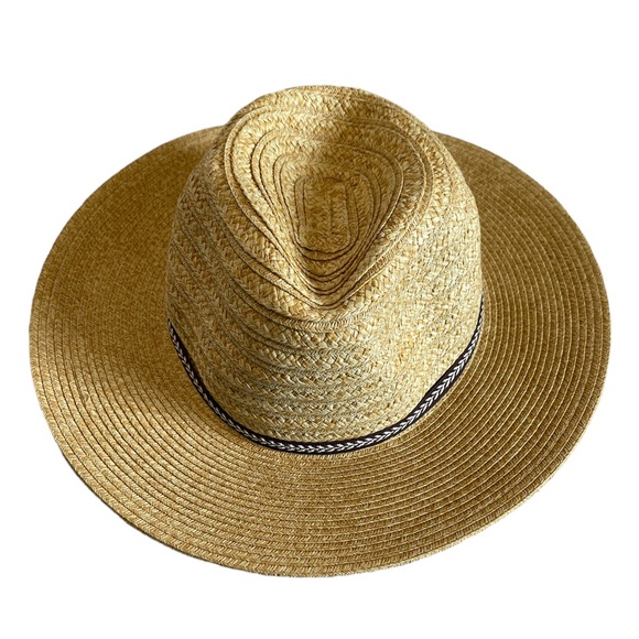 San Diego Hat Company Men's Ultrabriad Panama With Jacquard Trim - Picture 3 of 8